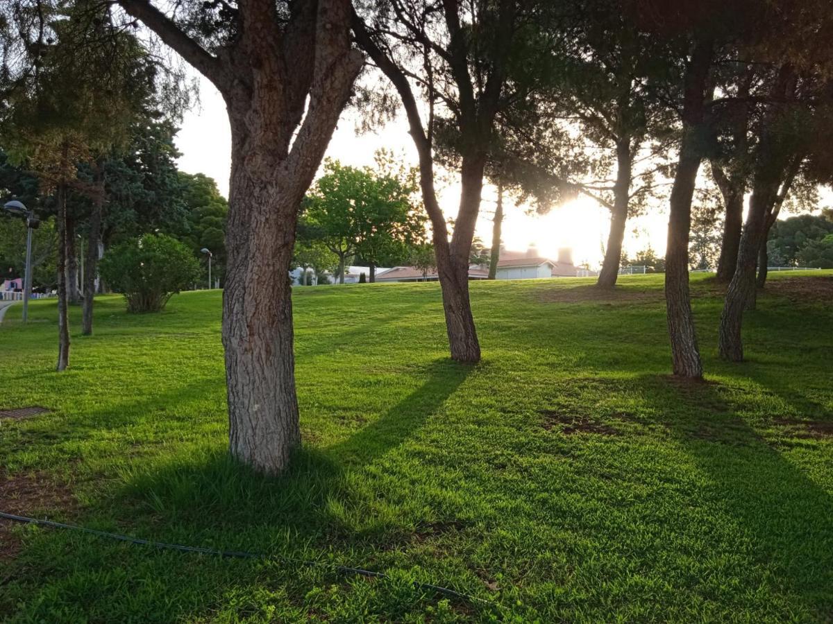 Bungalows Zaragoza Camping المظهر الخارجي الصورة
